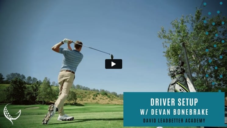 Devan Bonebrake: Driver Setup - Golf Life