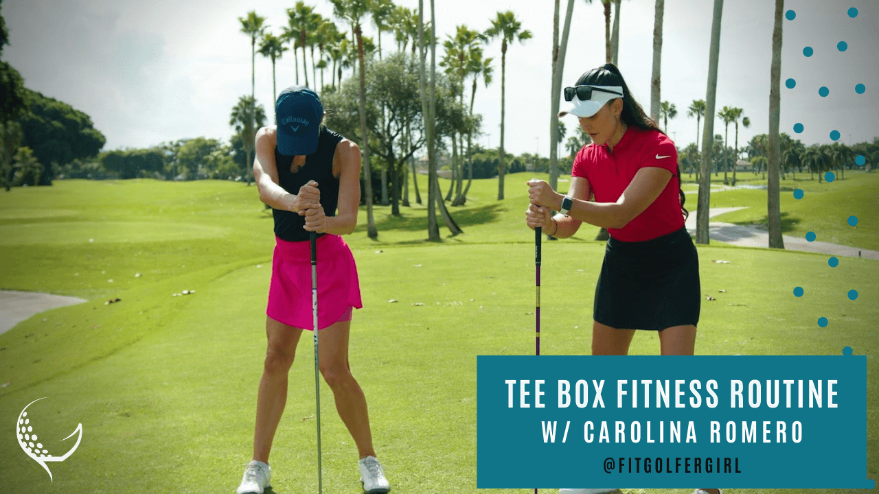 The Fitgolfergirl: Tee Box Warmup - Golf Life