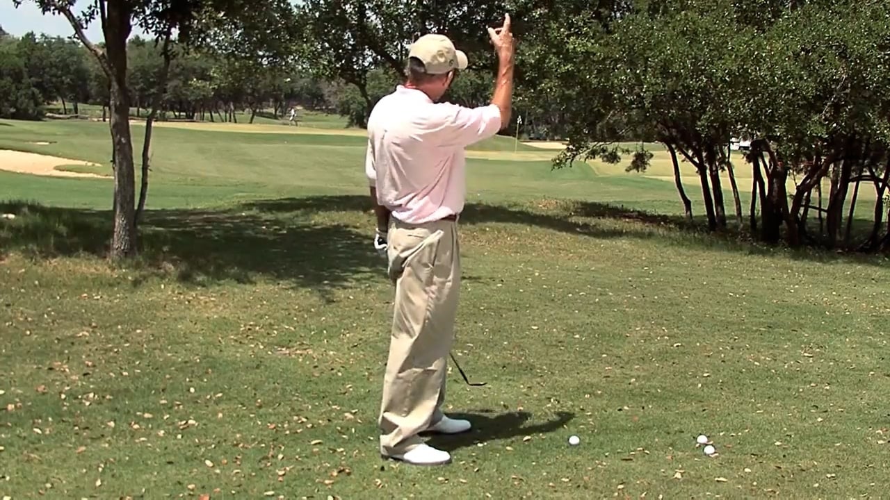 Chuck Cook: Cut Sweep Shot to Carry the Trees - Golf Life